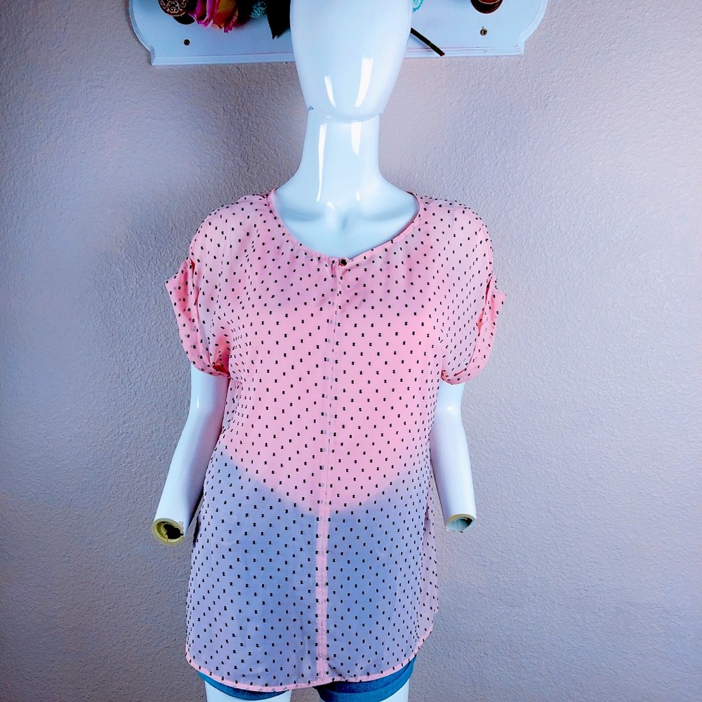 Liz Claiborne | Sheer Sleeveless Blouse 💖